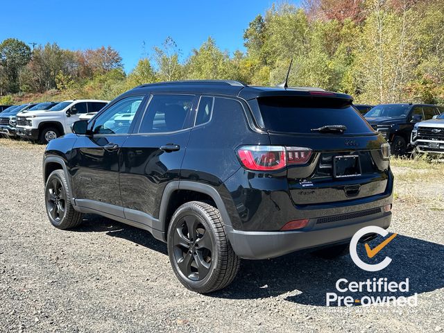 Certified 2020 Jeep Compass Altitude with VIN 3C4NJDBB2LT139692 for sale in Torrington, CT