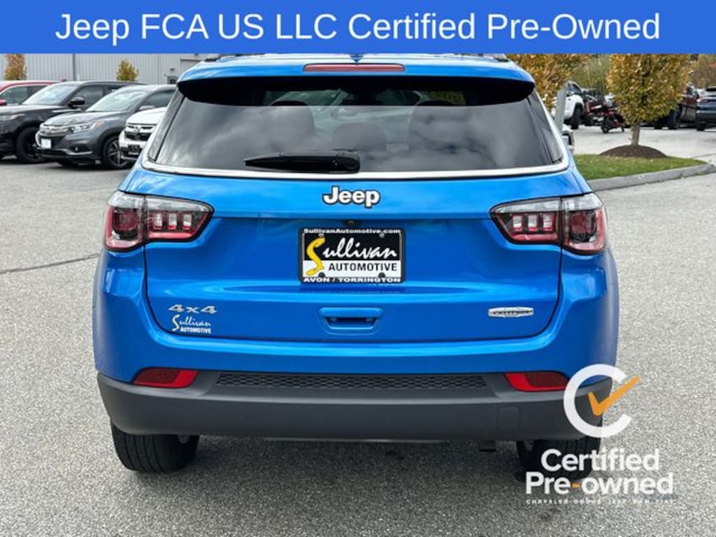Certified 2021 Jeep Compass Latitude SUV
