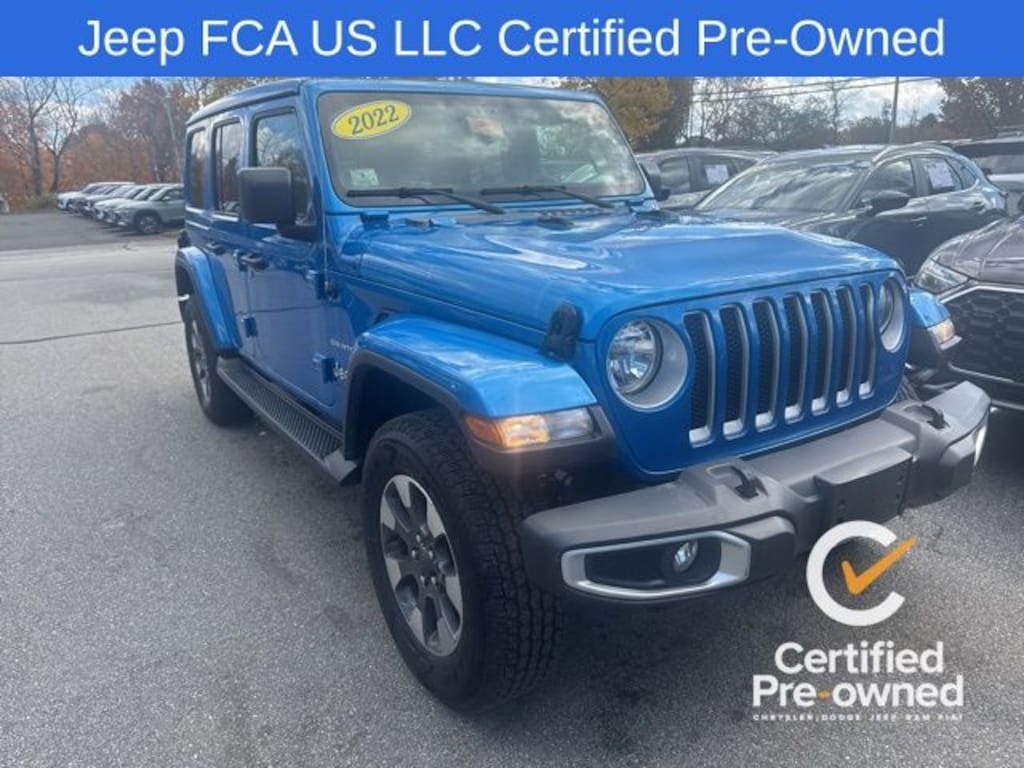 Used 2022 Jeep Wrangler Unlimited Sahara SUV