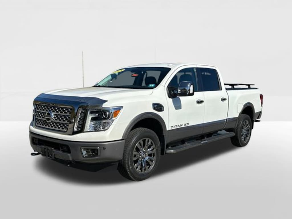 Certified 2018 Nissan Titan XD Platinum Reserve Diesel Truck Crew Cab