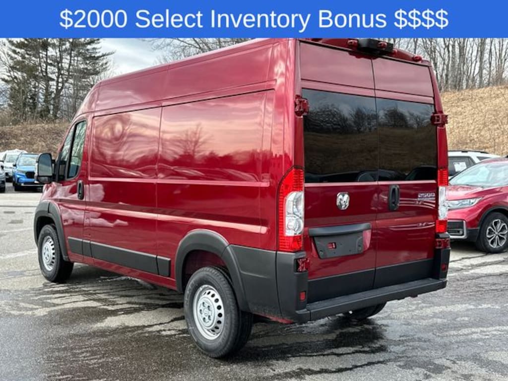 New 2025 Ram ProMaster 2500 PROMASTER 2500 TRADESMAN CARGO VAN HIGH ROOF 136' Cargo Van