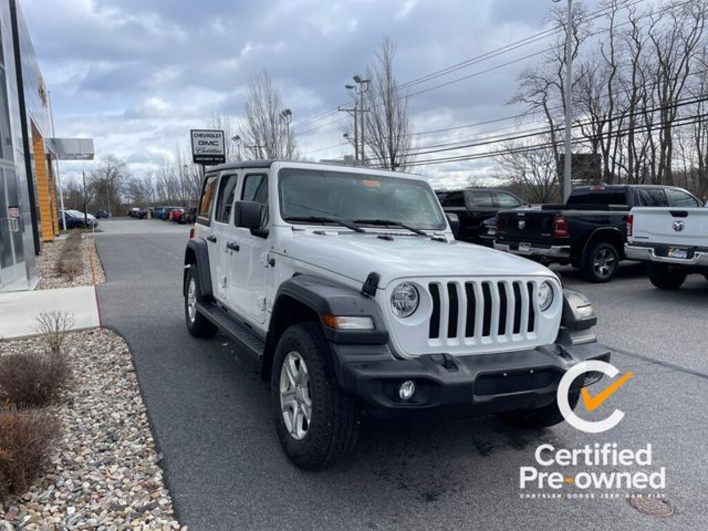 Certified 2020 Jeep Wrangler Unlimited Sport SUV