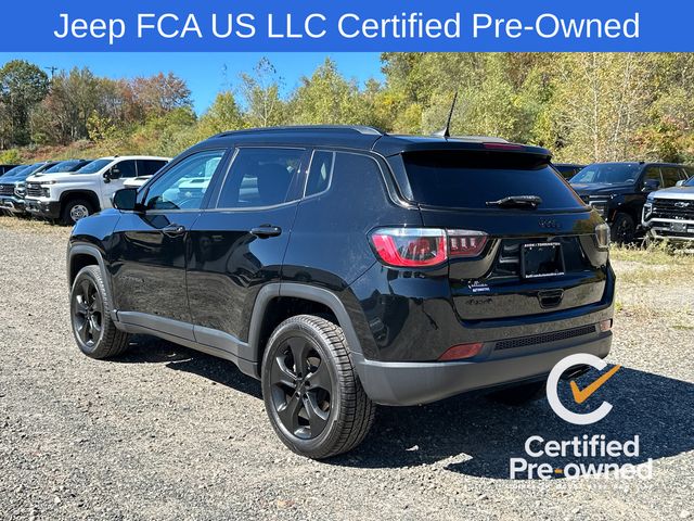 Certified 2020 Jeep Compass Altitude with VIN 3C4NJDBB2LT139692 for sale in Torrington, CT
