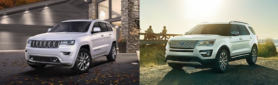 Jeep Grand Cherokee vs Ford Explorer: Battle of the SUVs