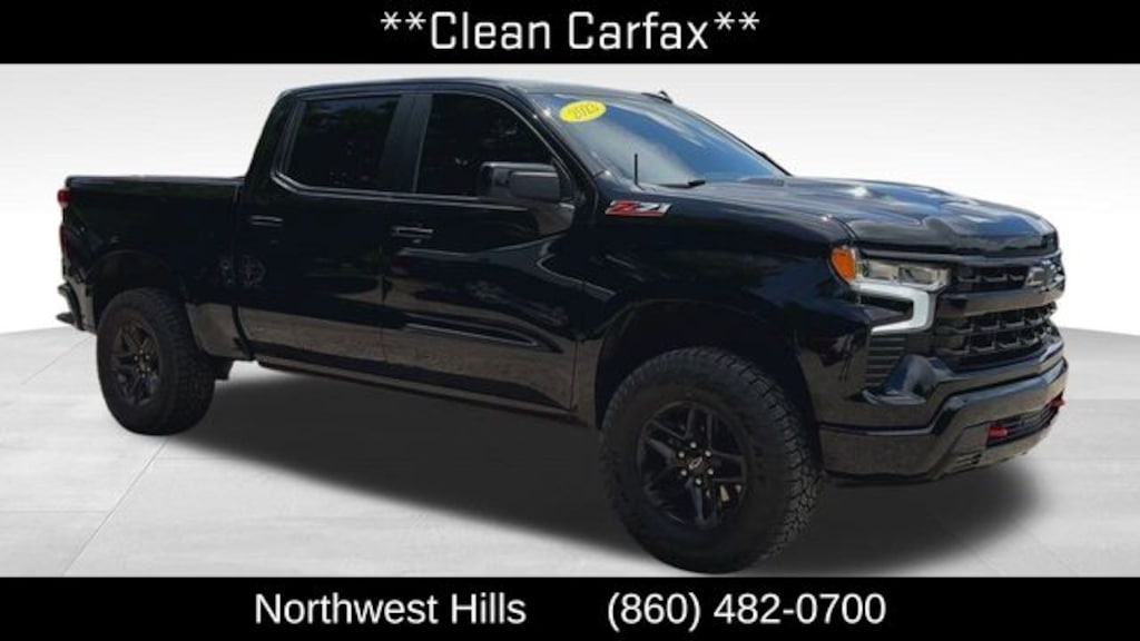 Certified 2023 Chevrolet Silverado 1500 LT Trail Boss Truck Crew Cab