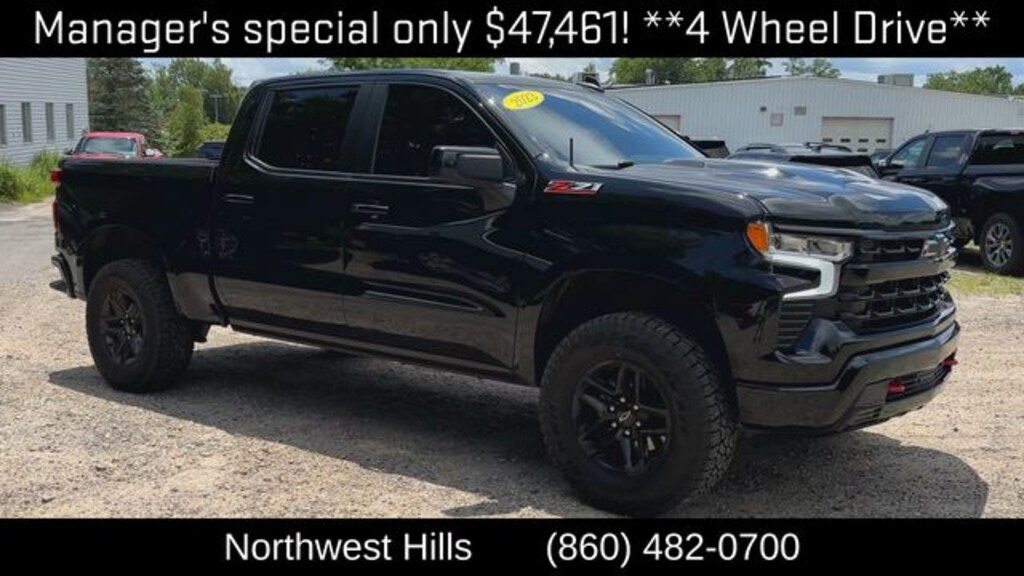 Certified 2023 Chevrolet Silverado 1500 LT Trail Boss Truck Crew Cab