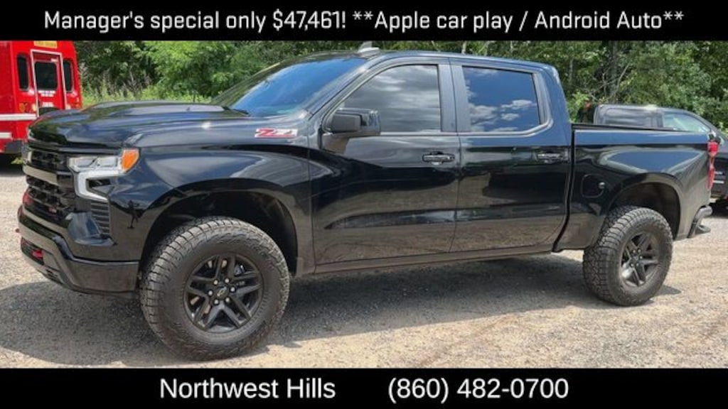 Certified 2023 Chevrolet Silverado 1500 LT Trail Boss Truck Crew Cab