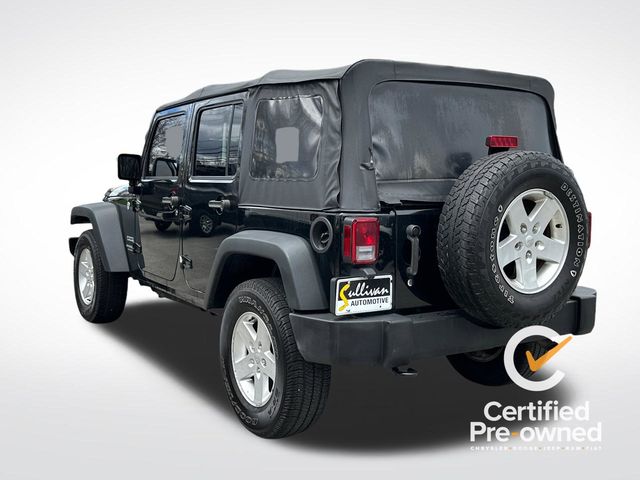 Certified 2016 Jeep Wrangler Unlimited Sport S with VIN 1C4HJWDG9GL106787 for sale in Torrington, CT