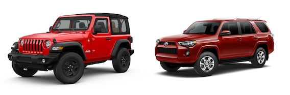 Jeep Wrangler JL vs. Toyota 4Runner: Offroader Showdown Jeep Wrangler JL vs. Toyota 4Runner: Offroader Showdown