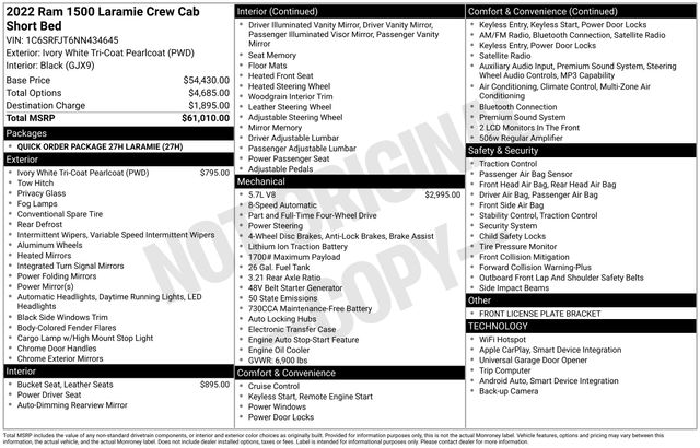 2022 RAM Ram 1500 Pickup Laramie - Photo 28