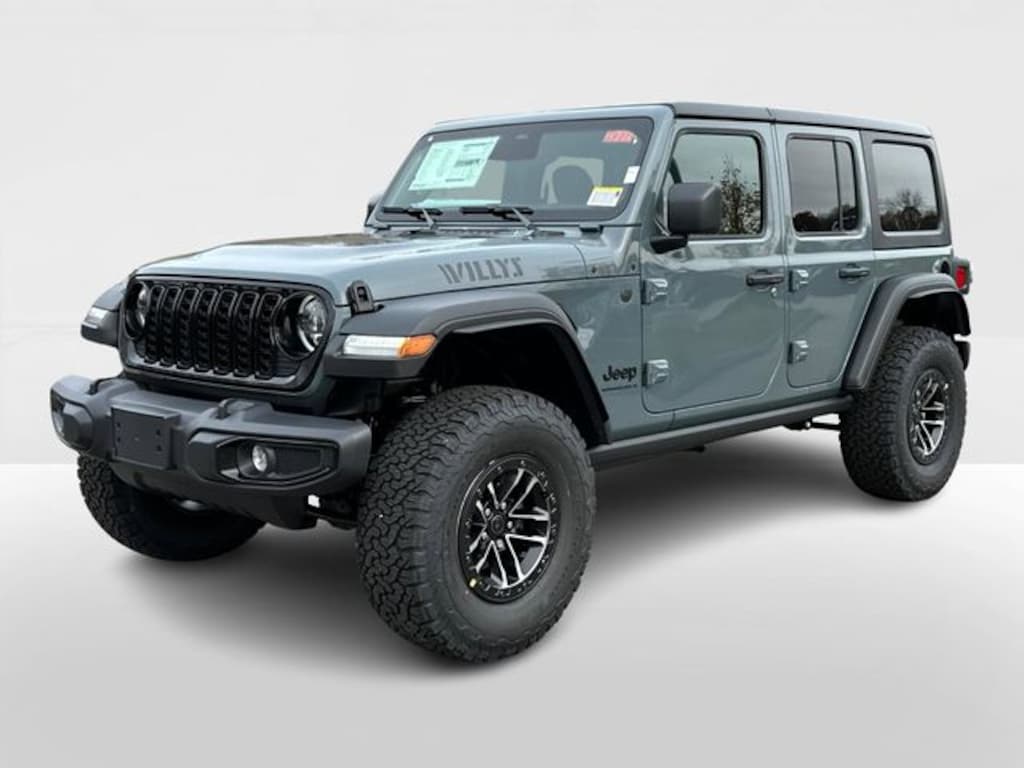 New 2026 Jeep Wrangler 4-DOOR WILLYS Sport Utility
