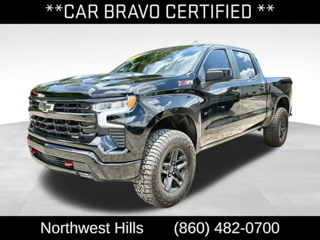 Certified 2023 Chevrolet Silverado 1500 LT Trail Boss Truck Crew Cab