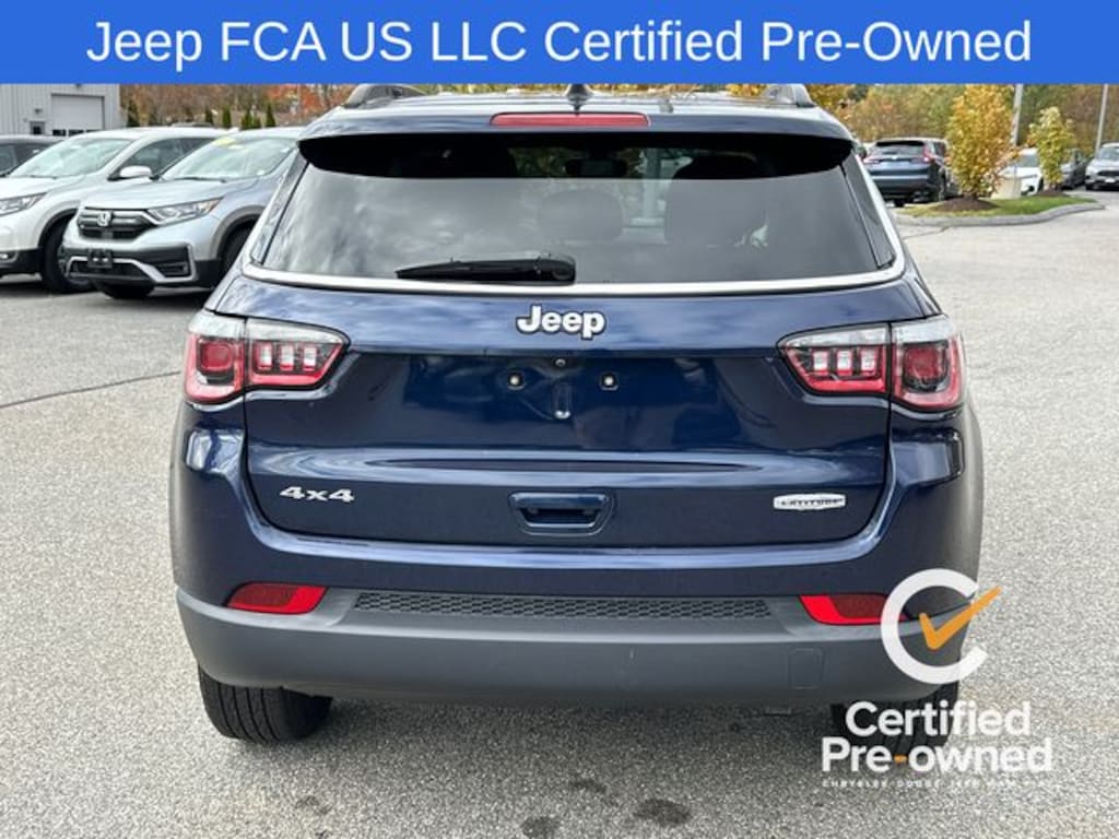 Certified 2020 Jeep Compass Latitude SUV