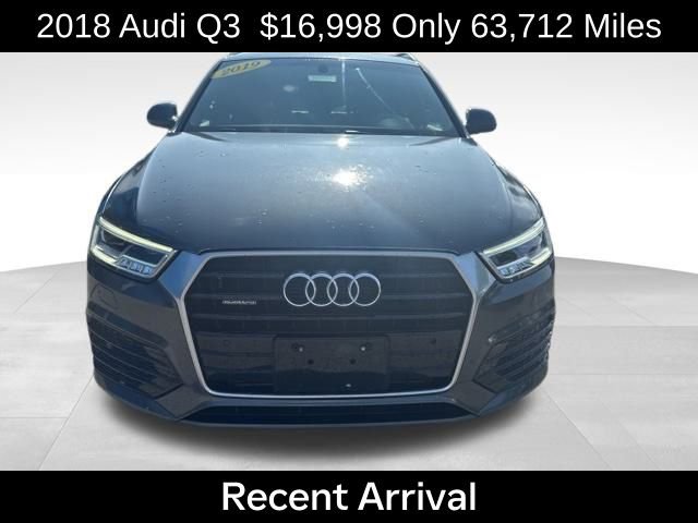 Used 2018 Audi Q3 Premium Plus with VIN WA1JCCFS6JR004115 for sale in Torrington, CT