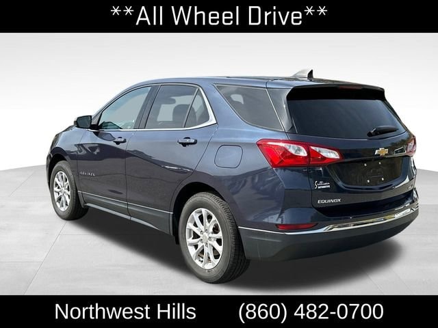 Used 2019 Chevrolet Equinox LT with VIN 3GNAXUEVXKS511083 for sale in Torrington, CT