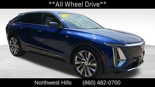 Used 2024 Cadillac LYRIQ Luxury 3 with VIN 1GYKPSRL7RZ107563 for sale in Torrington, CT