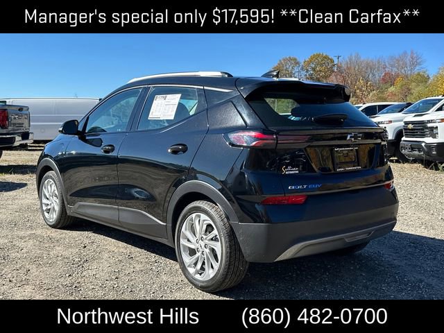 Used 2023 Chevrolet Bolt EUV LT with VIN 1G1FY6S09P4137114 for sale in Torrington, CT