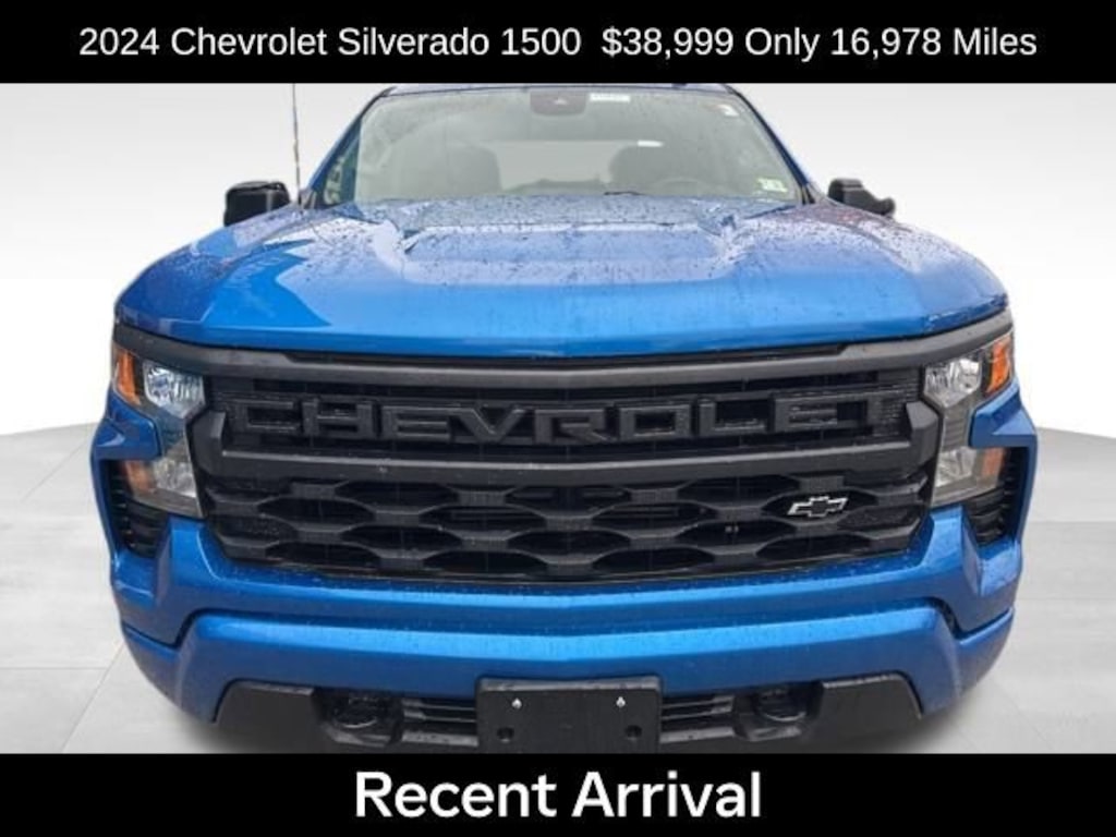 Used 2024 Chevrolet Silverado 1500 Custom Truck