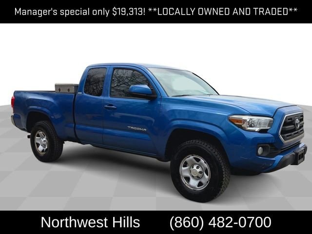 Used 2016 Toyota Tacoma SR5 with VIN 5TFSZ5AN0GX026220 for sale in Torrington, CT
