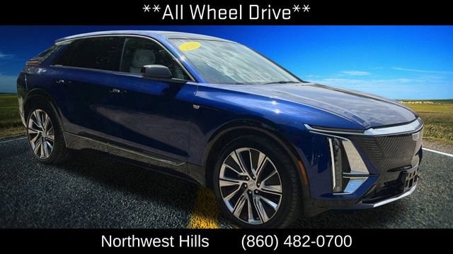 Used 2024 Cadillac LYRIQ Luxury 3 with VIN 1GYKPSRL7RZ107563 for sale in Torrington, CT