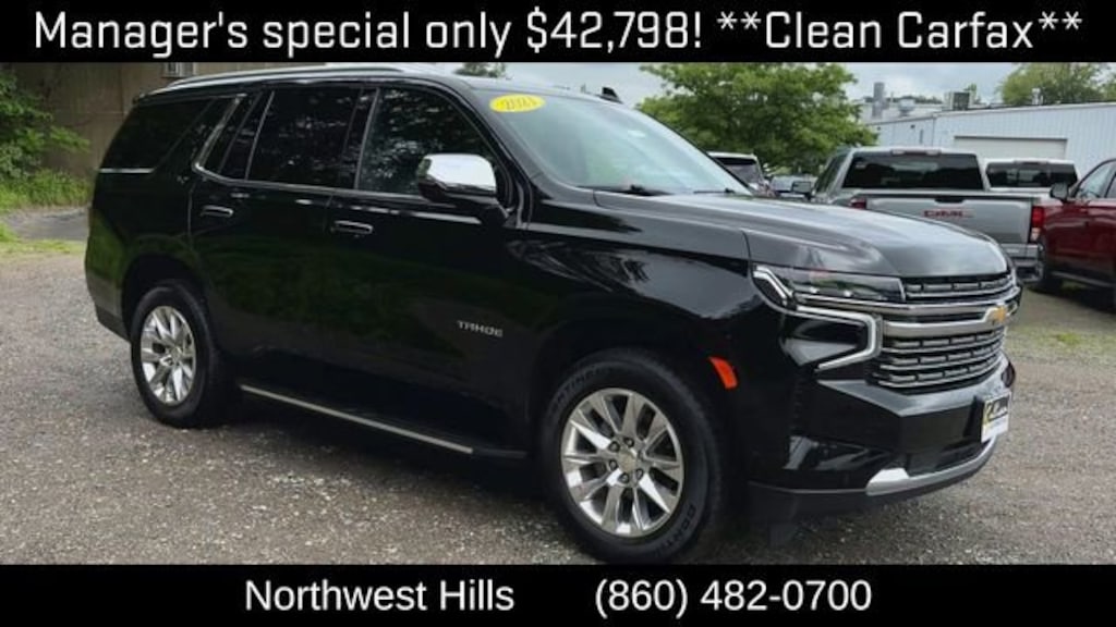 Used 2021 Chevrolet Tahoe Premier SUV