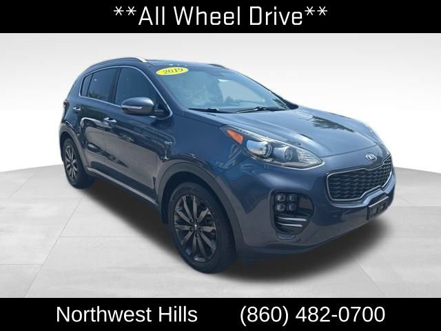 Used 2019 Kia Sportage EX with VIN KNDPNCAC3K7607286 for sale in Torrington, CT