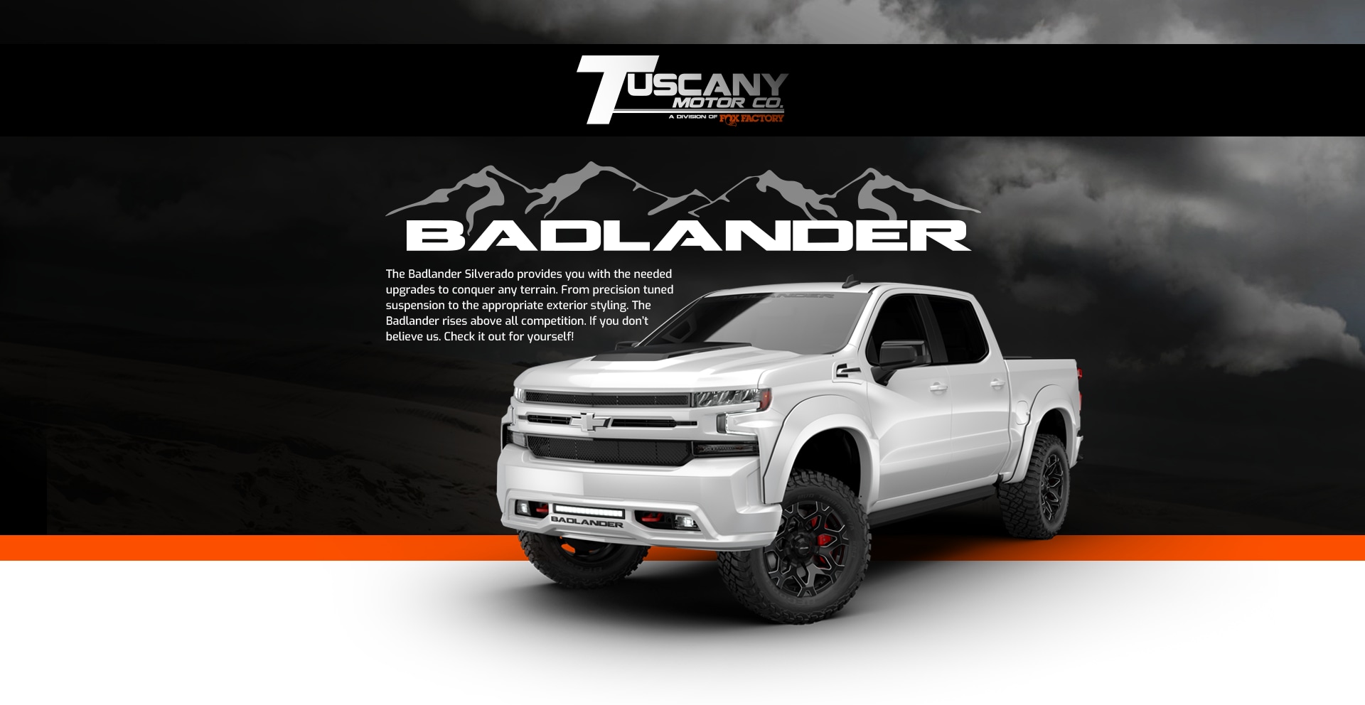 TAKE A LOOK AT THE NEW TUSCANY BADLANDER A CUSTOM LIFTED GMC TRUCK