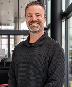 Staff member Mike Eastey from 53abdb178f97