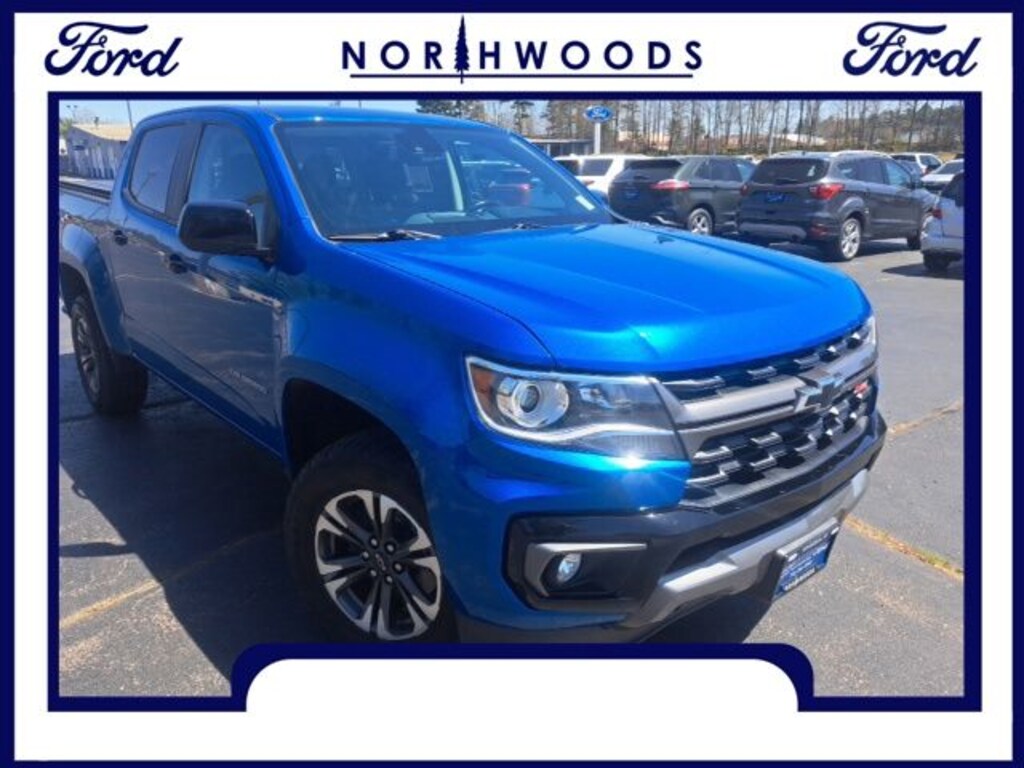 Used 2021 Chevrolet Colorado Z71 Truck Crew Cab