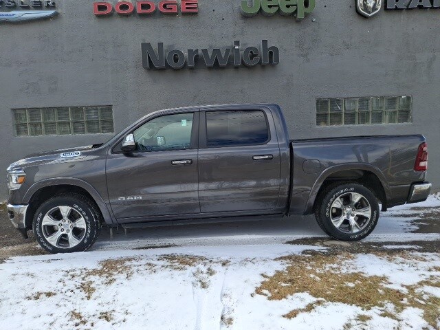 Used 2022 RAM Ram 1500 Pickup Laramie with VIN 1C6SRFJT9NN271733 for sale in Norwich, NY
