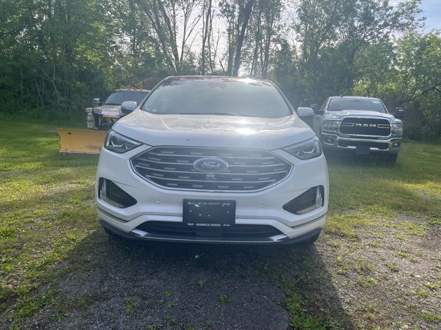 Used 2019 Ford Edge Titanium with VIN 2FMPK4K96KBB12276 for sale in Norwich, NY