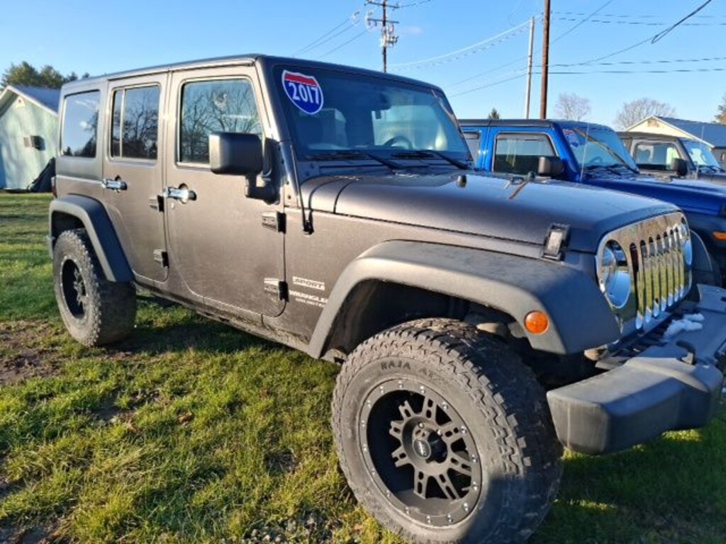 Used 2017 Jeep Wrangler JK Unlimited Sport 4x4 SUV
