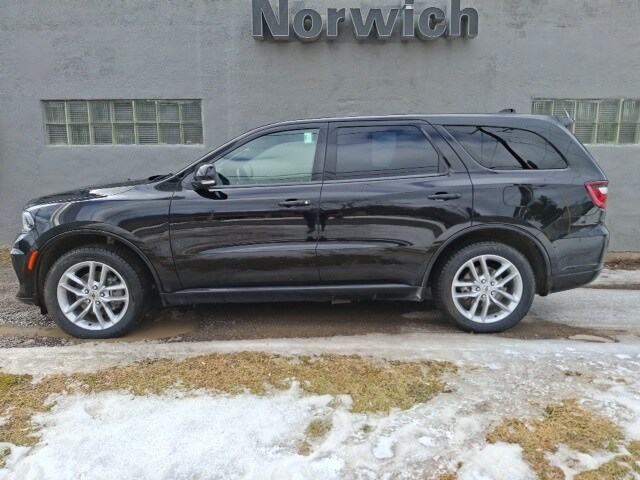 Used 2021 Dodge Durango GT Plus with VIN 1C4RDJDG0MC661685 for sale in Norwich, NY