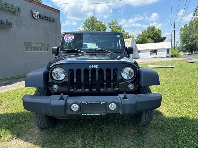 Used 2017 Jeep Wrangler Sport with VIN 1C4AJWAG5HL681637 for sale in Norwich, NY