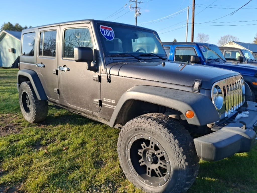 Used 2017 Jeep Wrangler JK Unlimited Sport 4x4 SUV
