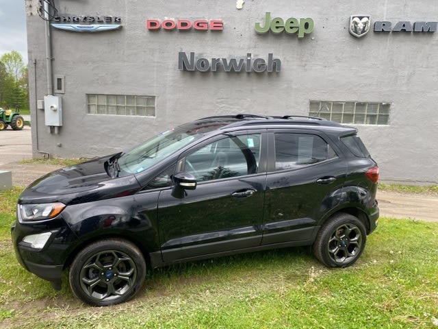 Used 2018 Ford Ecosport SES with VIN MAJ6P1CL4JC189713 for sale in Norwich, NY