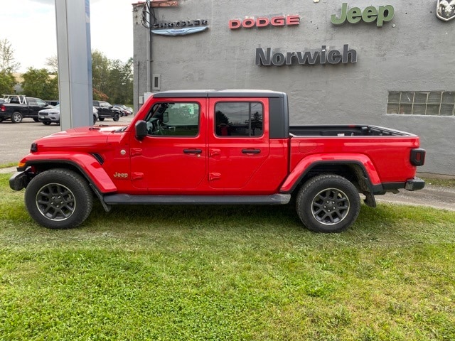 Used 2021 Jeep Gladiator Overland with VIN 1C6HJTFG2ML539267 for sale in Norwich, NY