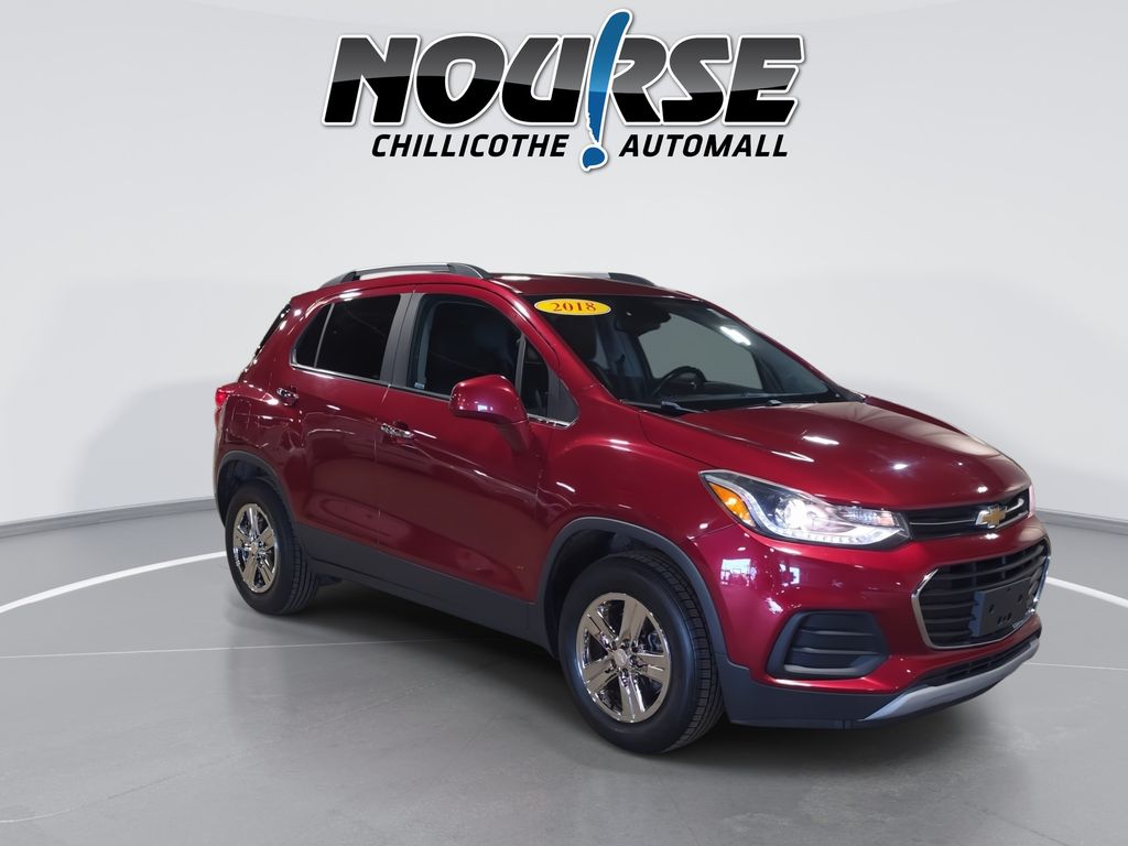 Used 2018 Chevrolet Trax LT with VIN 3GNCJLSB7JL360016 for sale in Chillicothe, OH