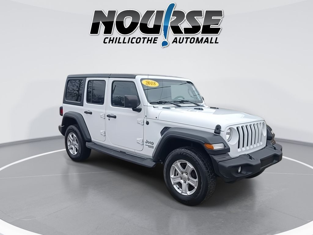 Used 2018 Jeep Wrangler Unlimited Sport S SUV
