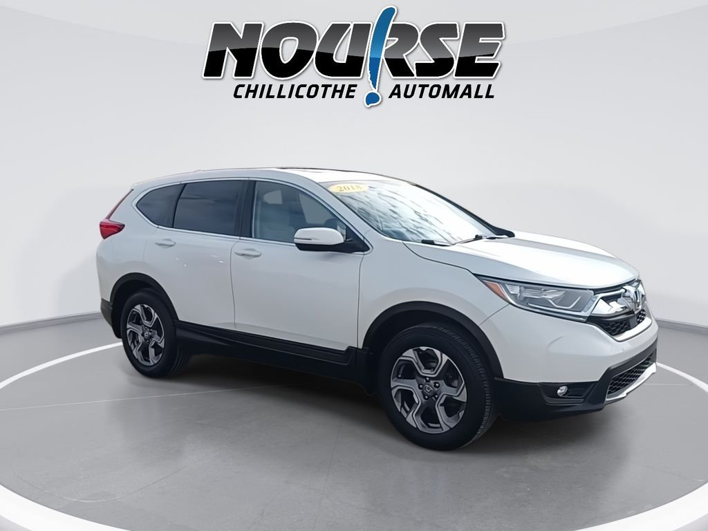 Used 2018 Honda CR-V EX with VIN 2HKRW2H52JH656593 for sale in Chillicothe, OH