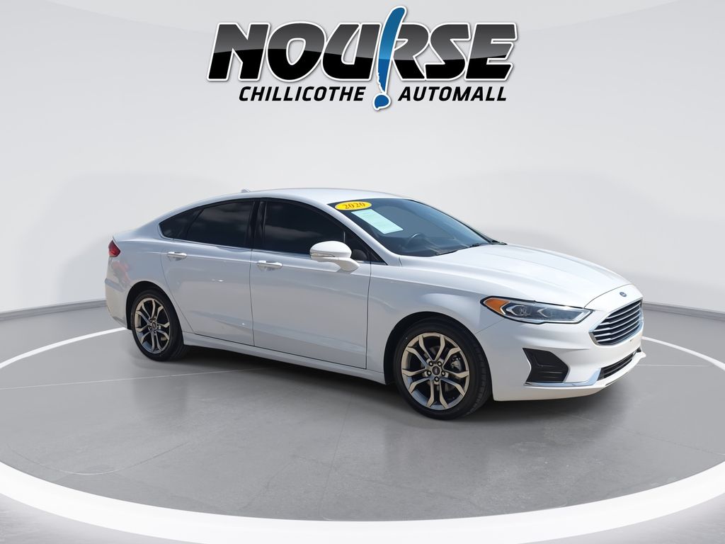 Used 2020 Ford Fusion SEL with VIN 3FA6P0CD3LR196000 for sale in Chillicothe, OH