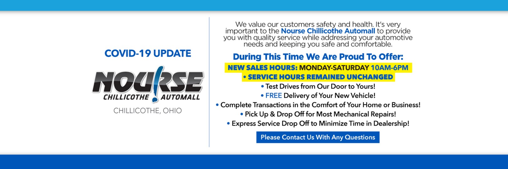 New & Used Ford dealership in Chillicothe, OH Nourse Chillicothe Ford