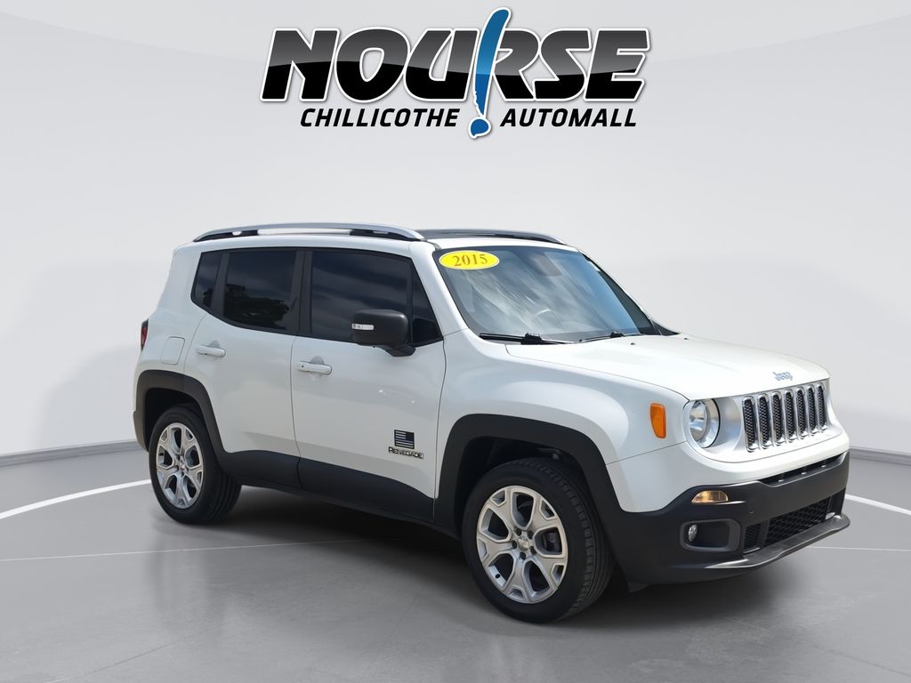 Used 2015 Jeep Renegade Limited with VIN ZACCJBDT5FPC28766 for sale in Chillicothe, OH