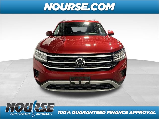 Used 2022 Volkswagen Atlas SE w/Tech with VIN 1V2KR2CA2NC551114 for sale in Chillicothe, OH