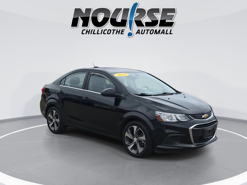 Used 2019 Chevrolet Sonic Premier with VIN 1G1JF5SB6K4127581 for sale in Chillicothe, OH
