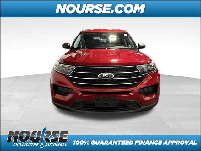 Used 2021 Ford Explorer XLT with VIN 1FMSK8DH5MGA79806 for sale in Chillicothe, OH