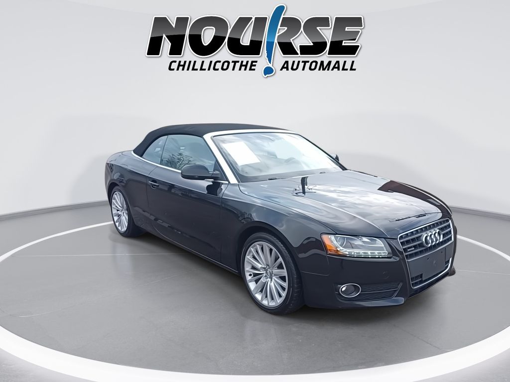 Used 2012 Audi A5 Premium with VIN WAULFAFH6CN007425 for sale in Chillicothe, OH