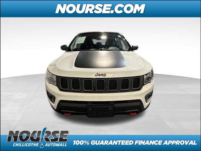 Used 2021 Jeep Compass Trailhawk with VIN 3C4NJDDB6MT600570 for sale in Chillicothe, OH