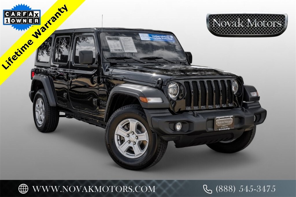 Used 2022 Jeep Wrangler Unlimited Sport S SUV