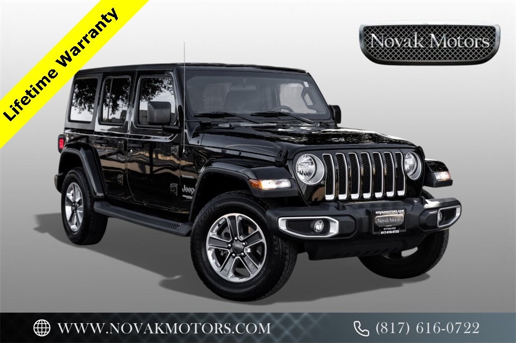 Used 2020 Jeep Wrangler Unlimited Sahara SUV